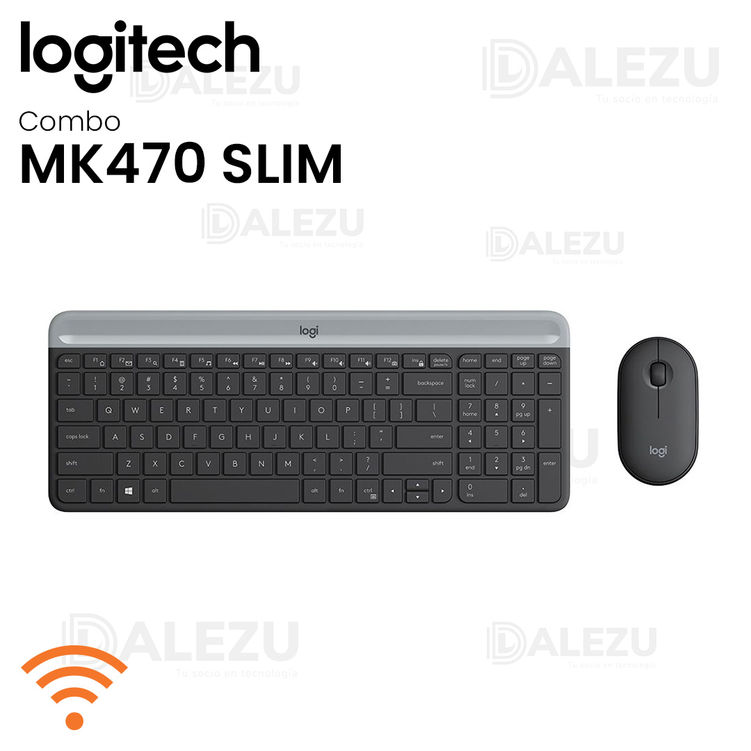 COMBO-TECLADO-MOUSE-LOGITECH-DALEZU-MK470-SLIM