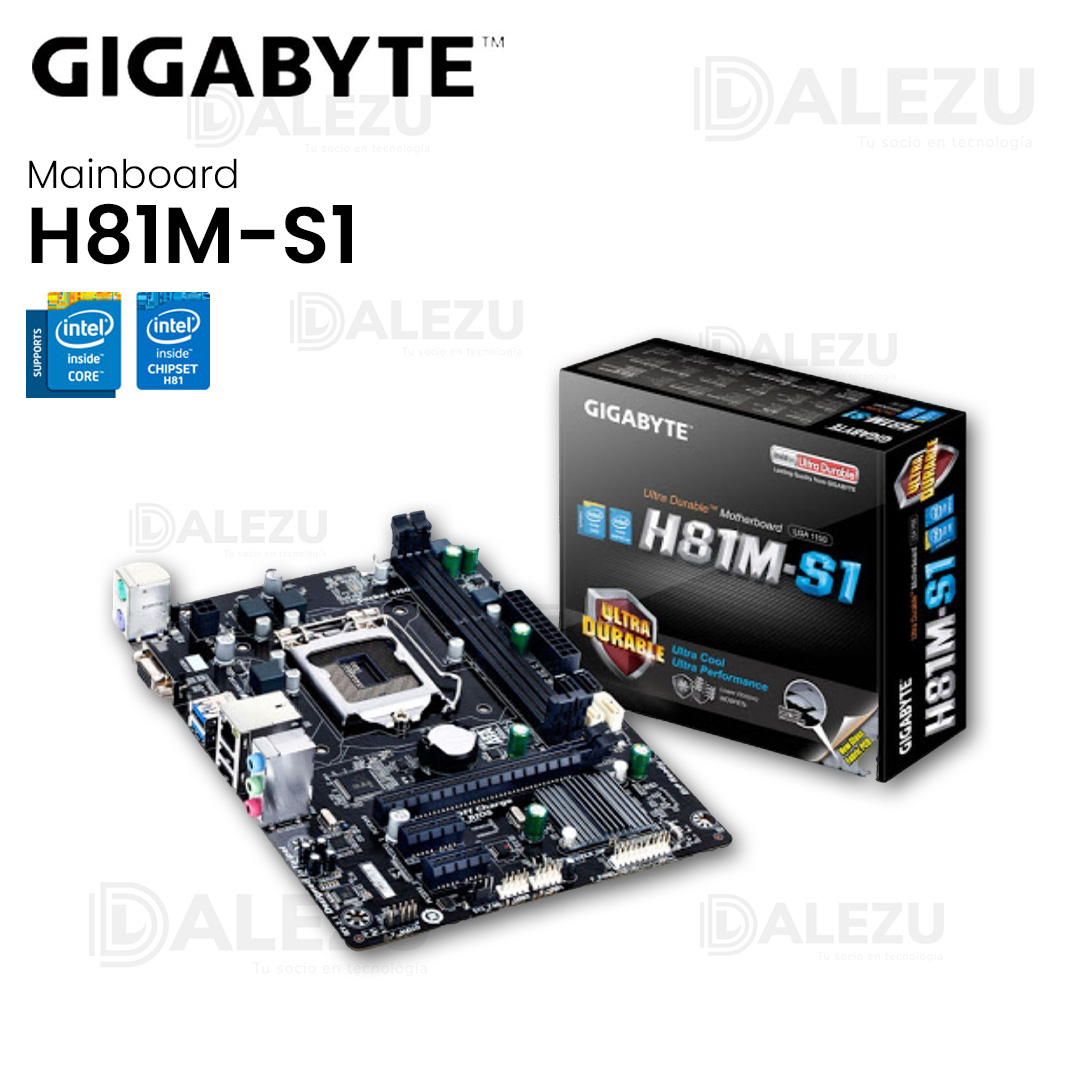 GIGABYTE-MAINBOARD-H81M-S1