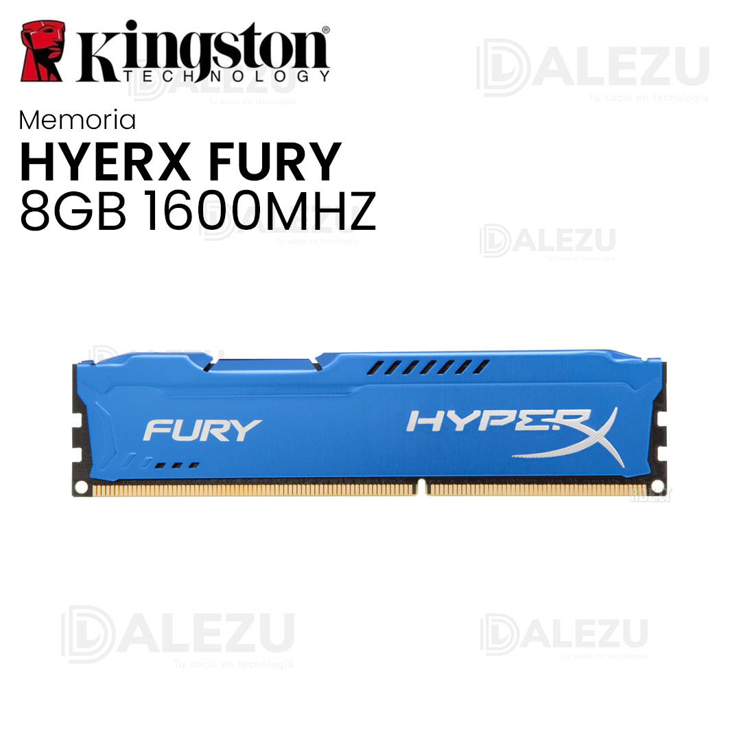 KINGSTON-MEMORIA-HYERX-FURY-8GB-1600MHZ
