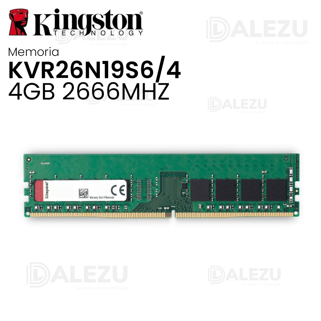 KINGSTON-MEMORIA-KVR26N19S6-4GB-2666MHZ