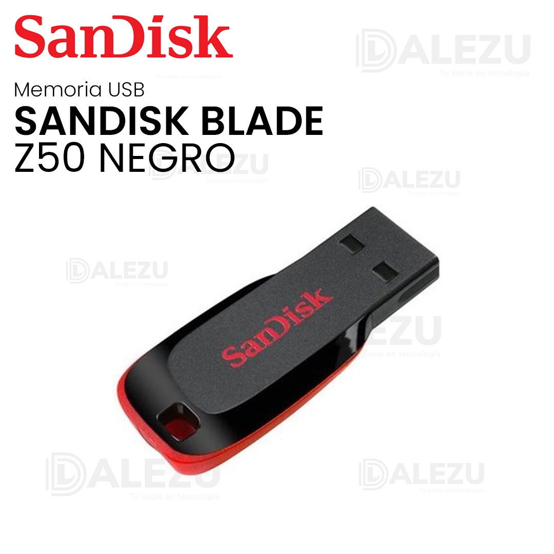 SANDISK-MEMORIA-USB-SANDISK-BLADE-Z50-NEGRO