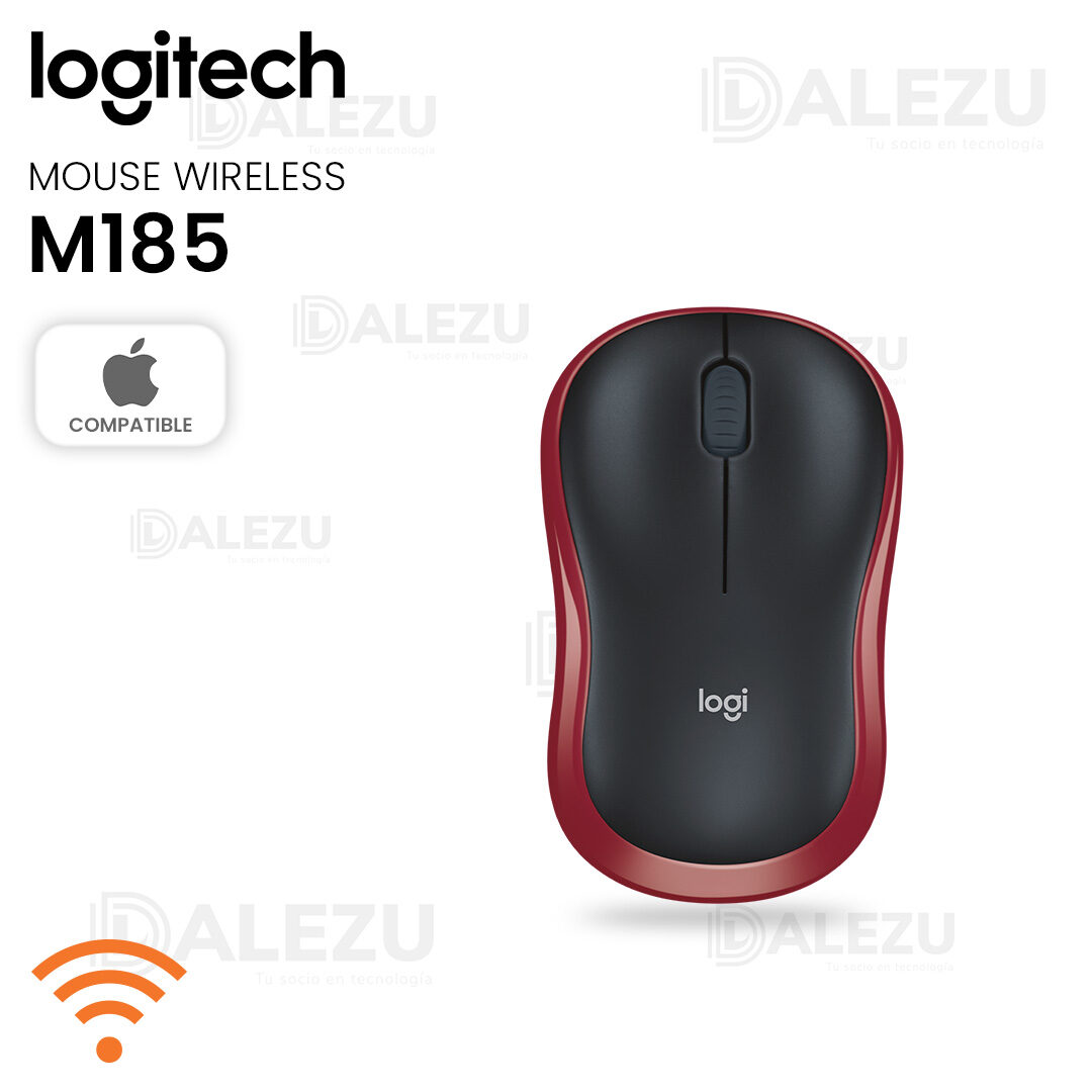 LOGITECH-MOUSE-WIRELESS-M185-