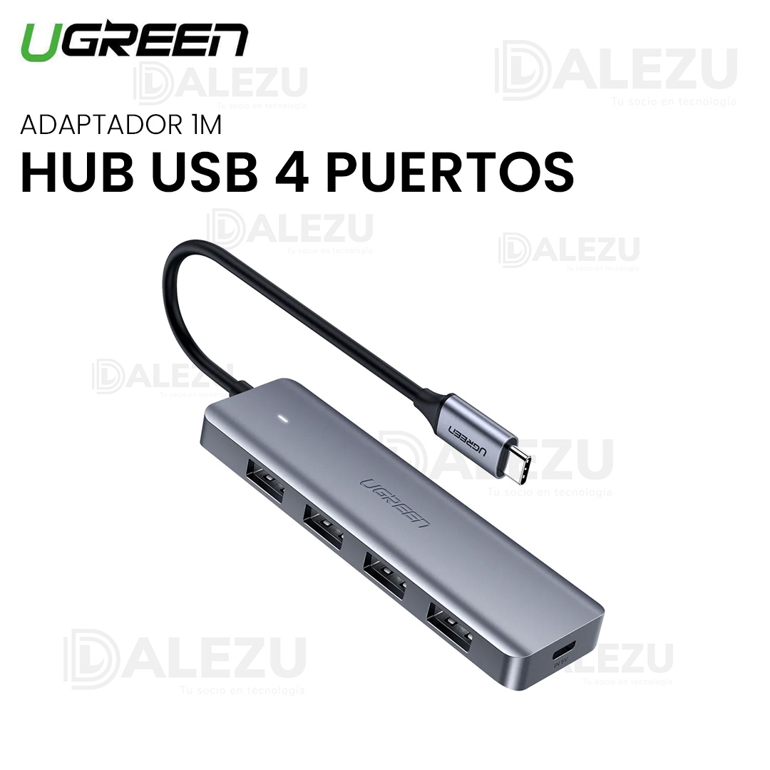 UGREEN-ADAPTADOR-HUB-USB-4-PUERTOS